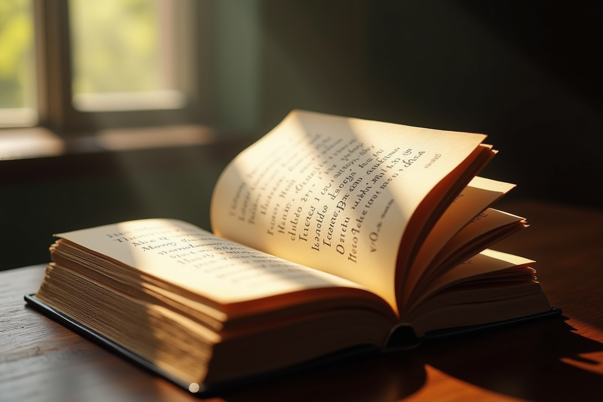 Livre ancien ouvert avec liste manuscrite de noms Q